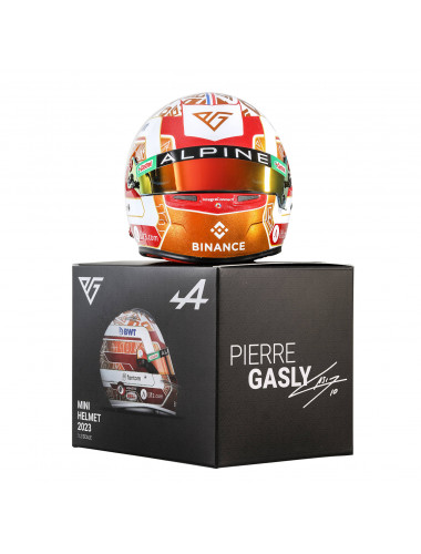 GASLY MINI-HELMET 2023