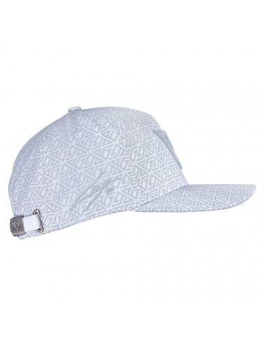 WHITE PG MONOGRAM CAP