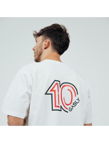 GASLY 10 White