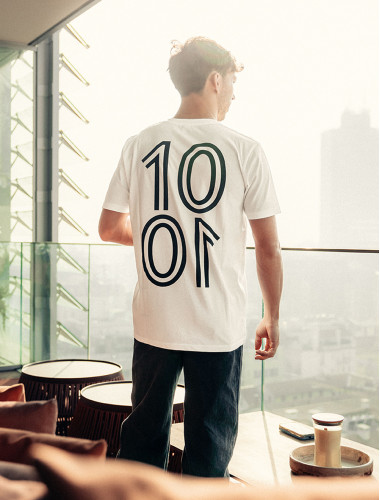 GASLY 10 Blanco