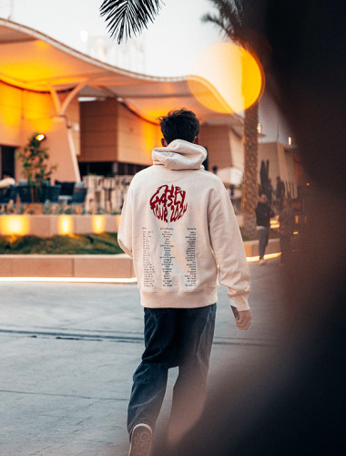 GASLY TOUR Natural Hoodie
