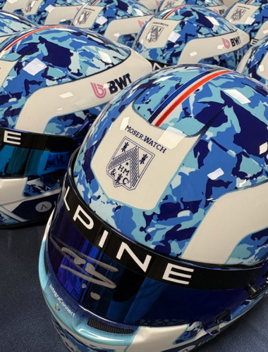 TG GASLY MINI-HELMET 2025