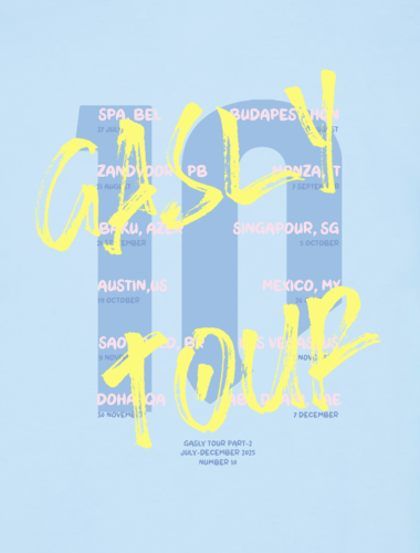 Maglietta Sky " GASLY TOUR 2 "