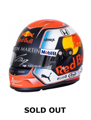 SIGNED MINI HELMET 1:2 SCALE