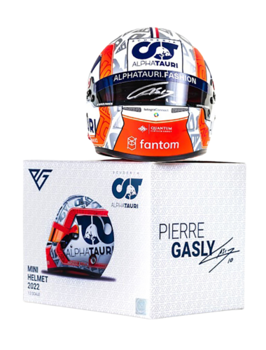 GASLY 2022 MINI HELMET