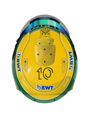 MINI-HELMET AYRTON SENNA