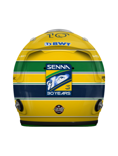 MINI-HELMET AYRTON SENNA