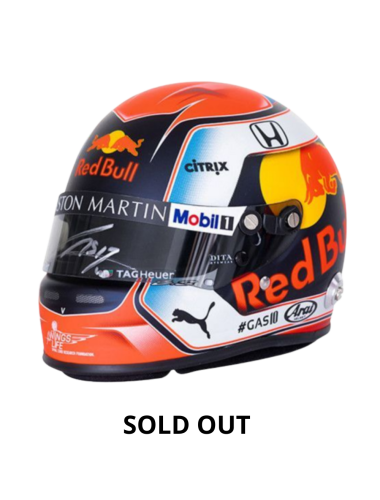 SIGNED MINI HELMET 1:2 SCALE