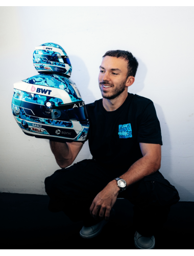TG GASLY MINI-HELMET 2025