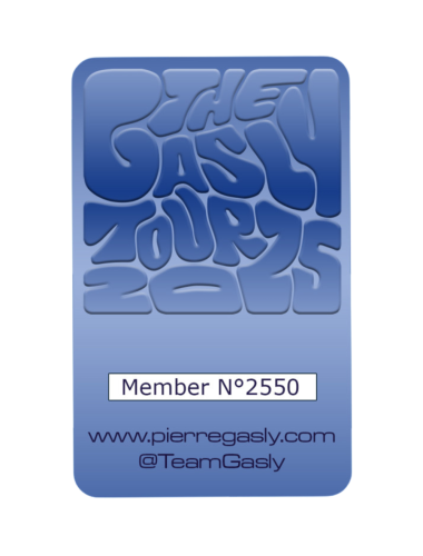 CARTE DE MEMBRE TEAM GAS 2026