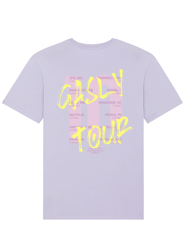 Tee-Shirt " GASLY TOUR 2 " - LILAS - Image 4575