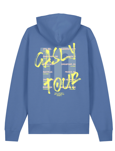 Hoodie "GASLY TOUR 2" BLEU