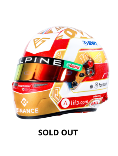 GASLY MINI-HELMET ALPINE 2023