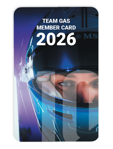 CARTE DE MEMBRE TEAM GAS...