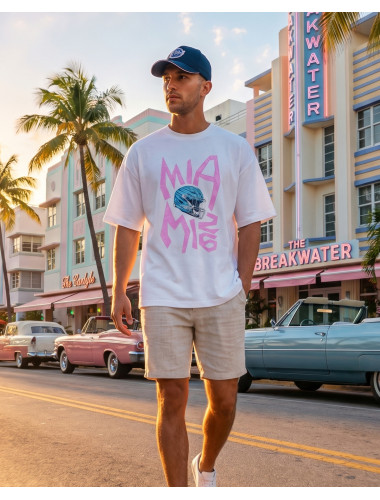T-SHIRT – MIAMI - WHITE