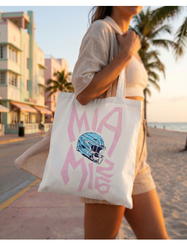 TOTE BAG MIAMI - BLANC