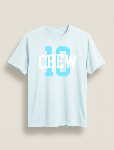 T-SHIRT 10 CREW CIEL