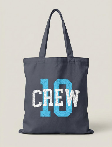 TOTE BAG 10 CREW ANTHRACITE