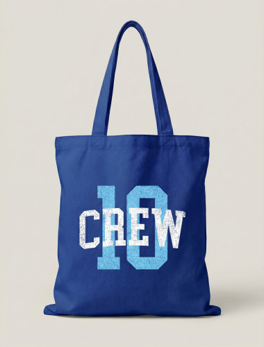 TOTE BAG 10 CREW BLEU ROI
