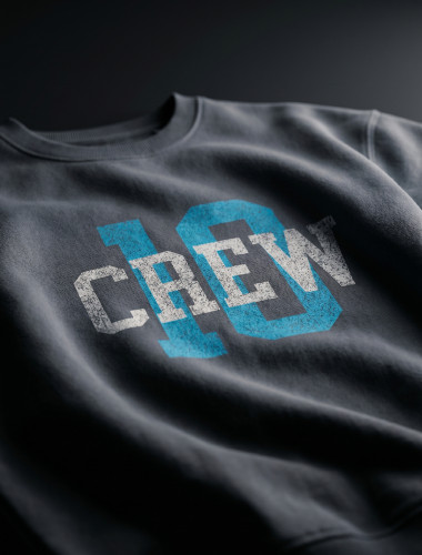 SWEAT 10 CREW ANTHRACITE