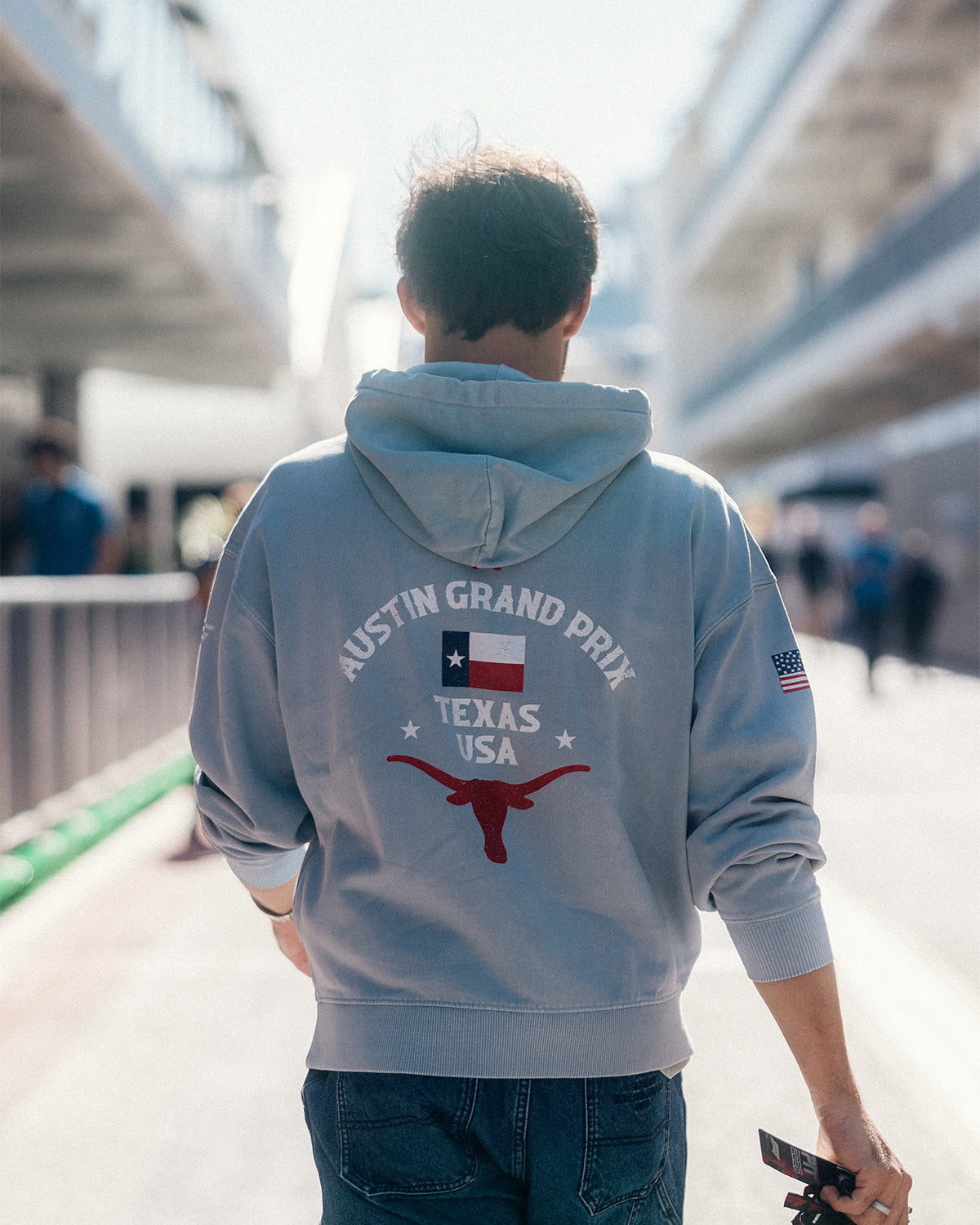HOODIE AUSTIN BLUE