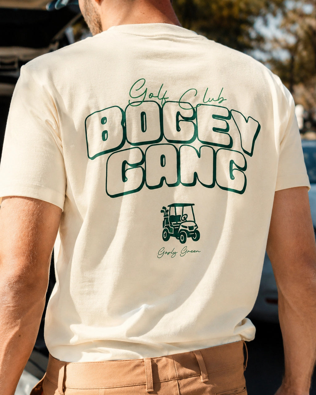 BOGEY GANG TEE CREAM