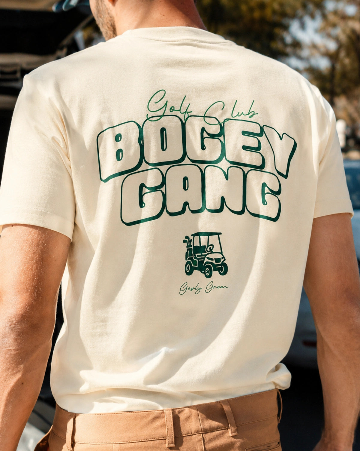 BOGEY GANG TEE CREAM