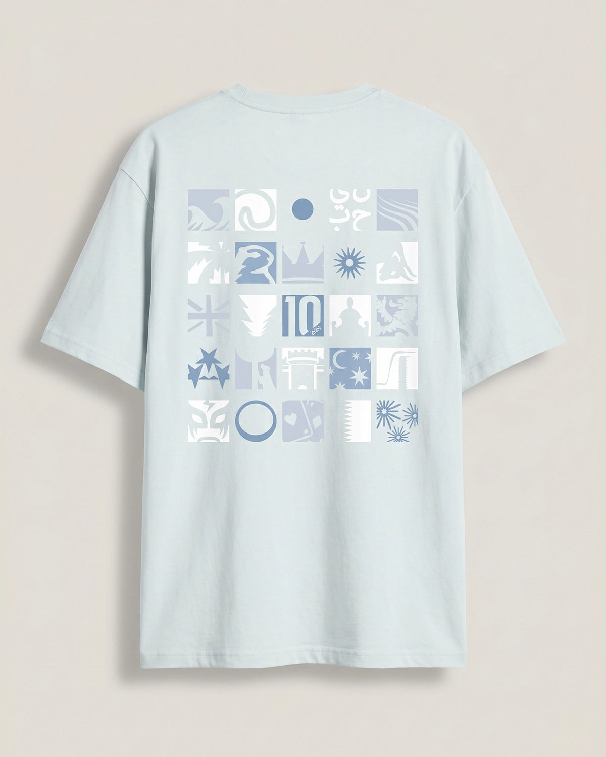 10 TOUR TEE LIGHT BLUE