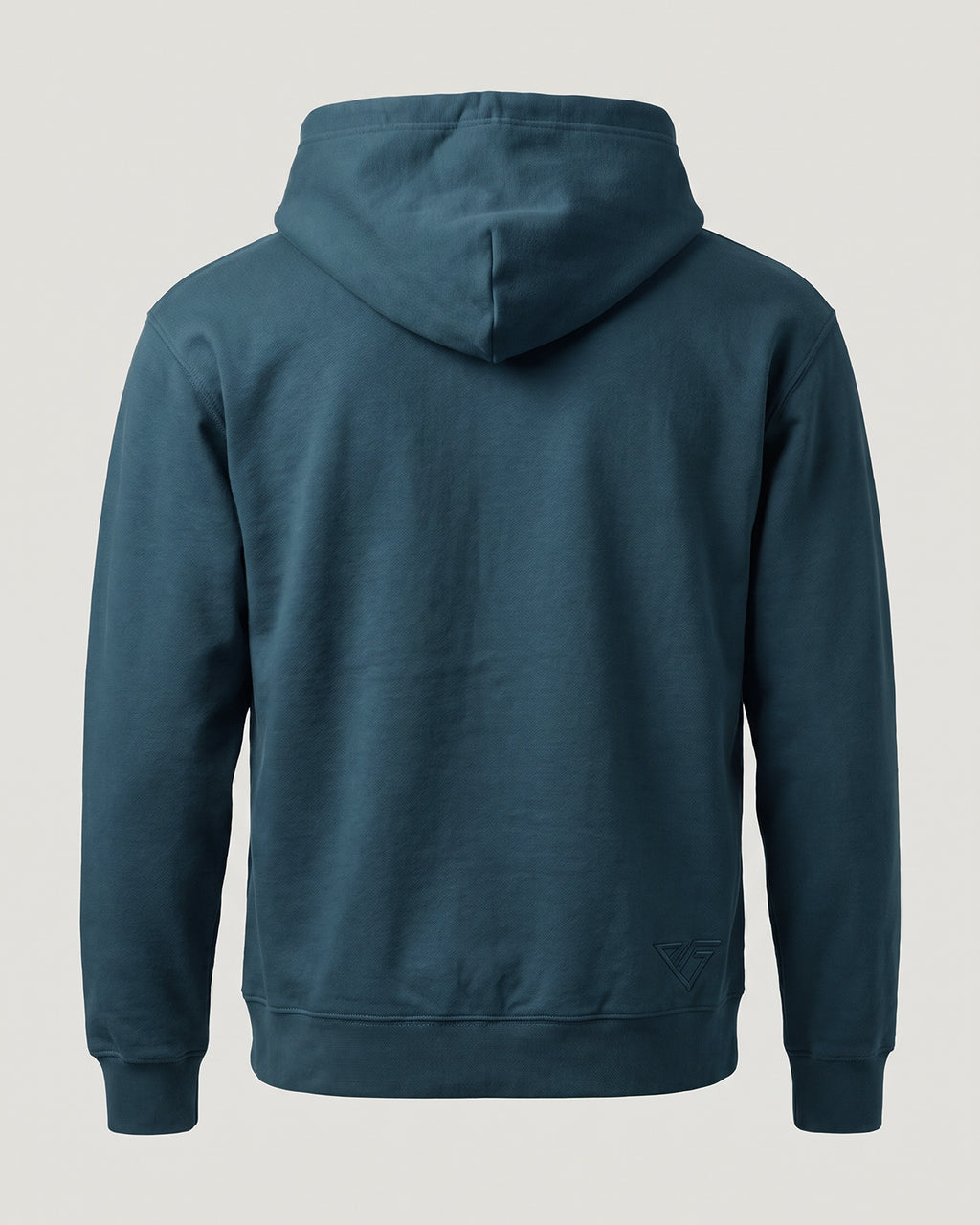 Emerald green 10 hoodie, back view — official Pierre Gasly F1 merchandise