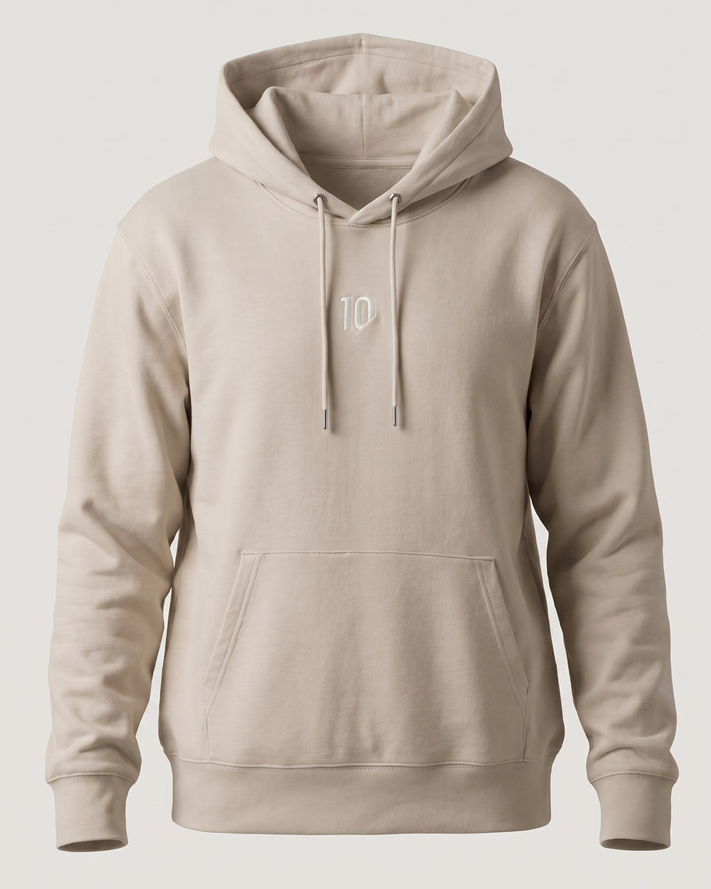 Sand 10 hoodie, front view — official Pierre Gasly F1 merchandise