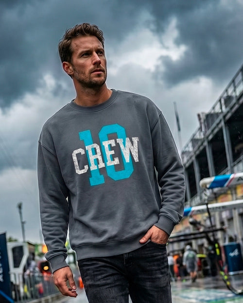 SWEAT 10 CREW GRIS