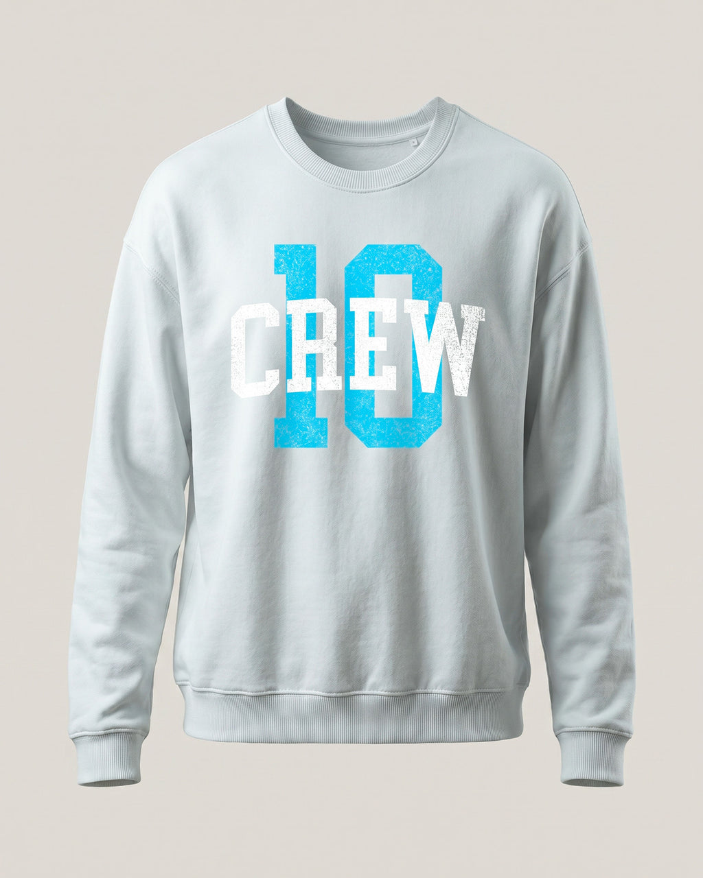 10 CREW SWEAT LIGHT BLUE
