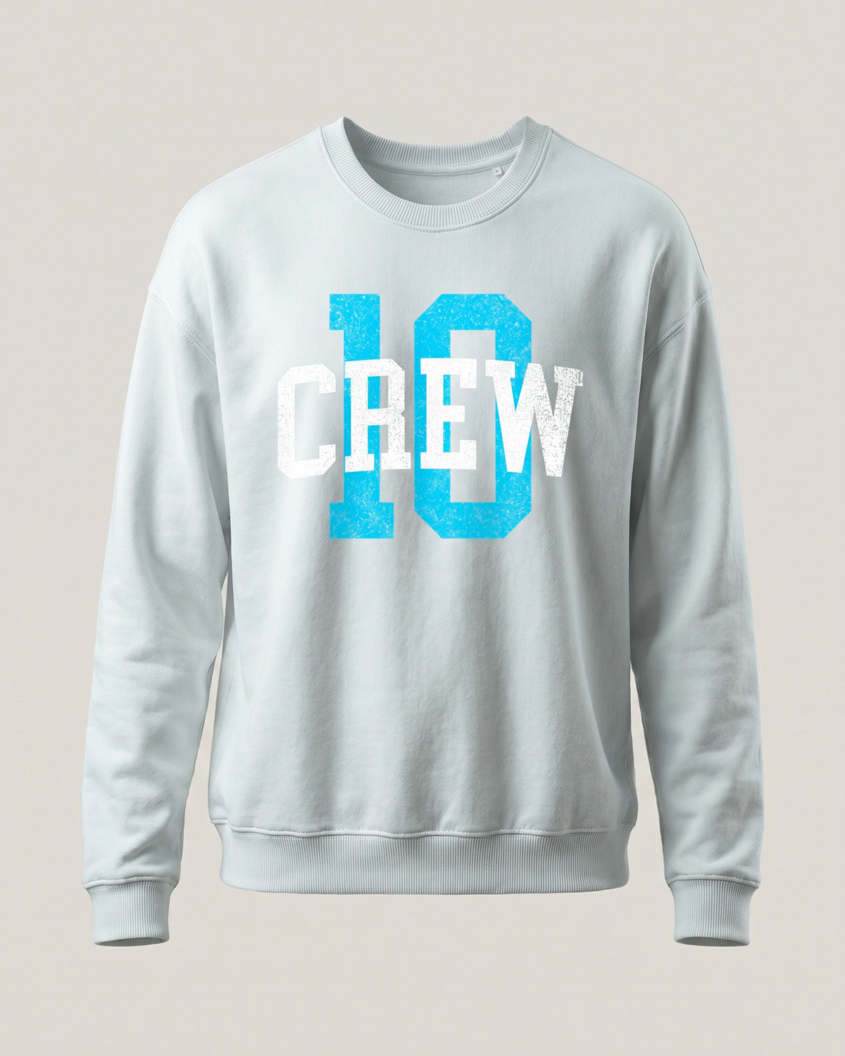 10 CREW SWEAT LIGHT BLUE