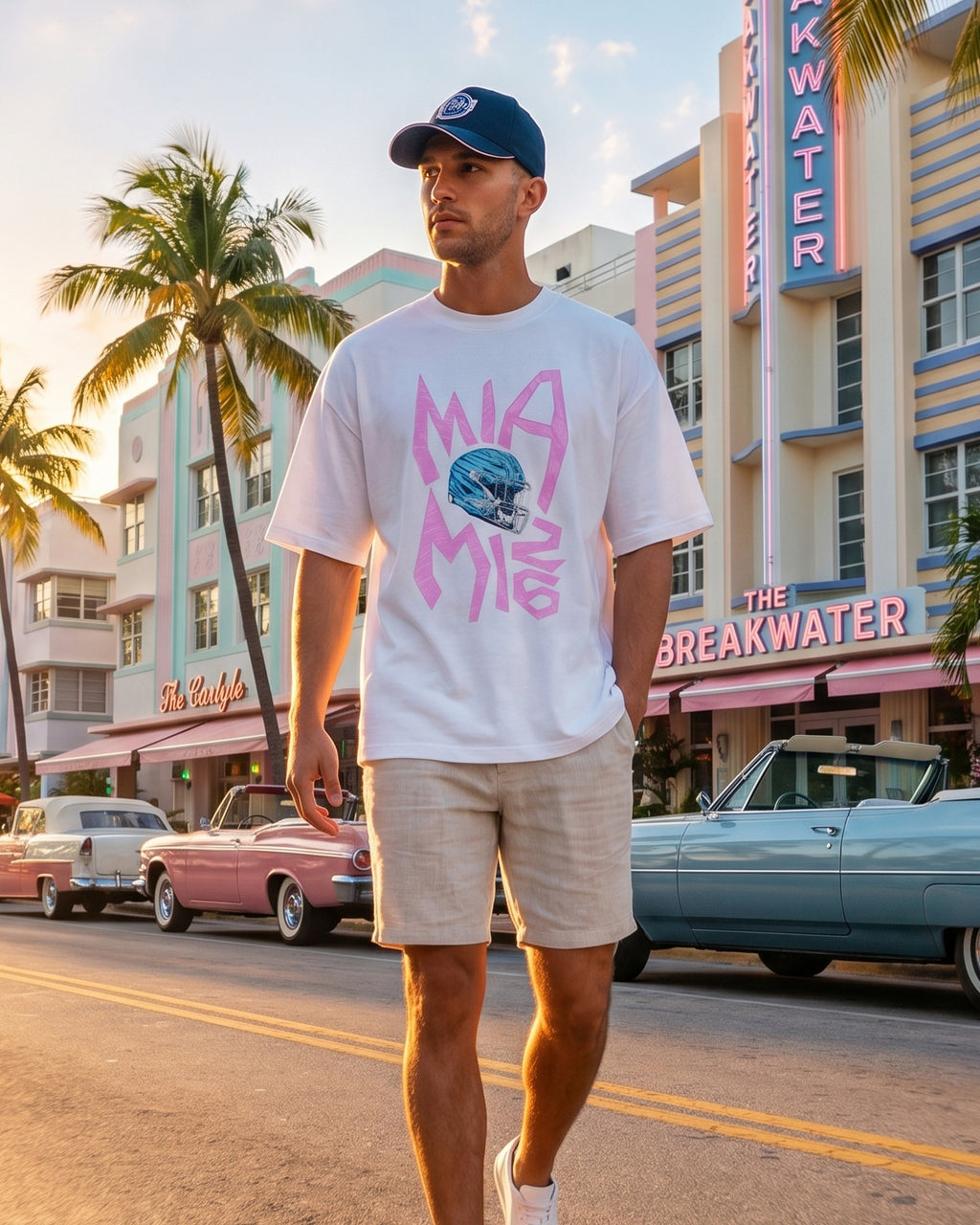 MIAMI TEE WHITE