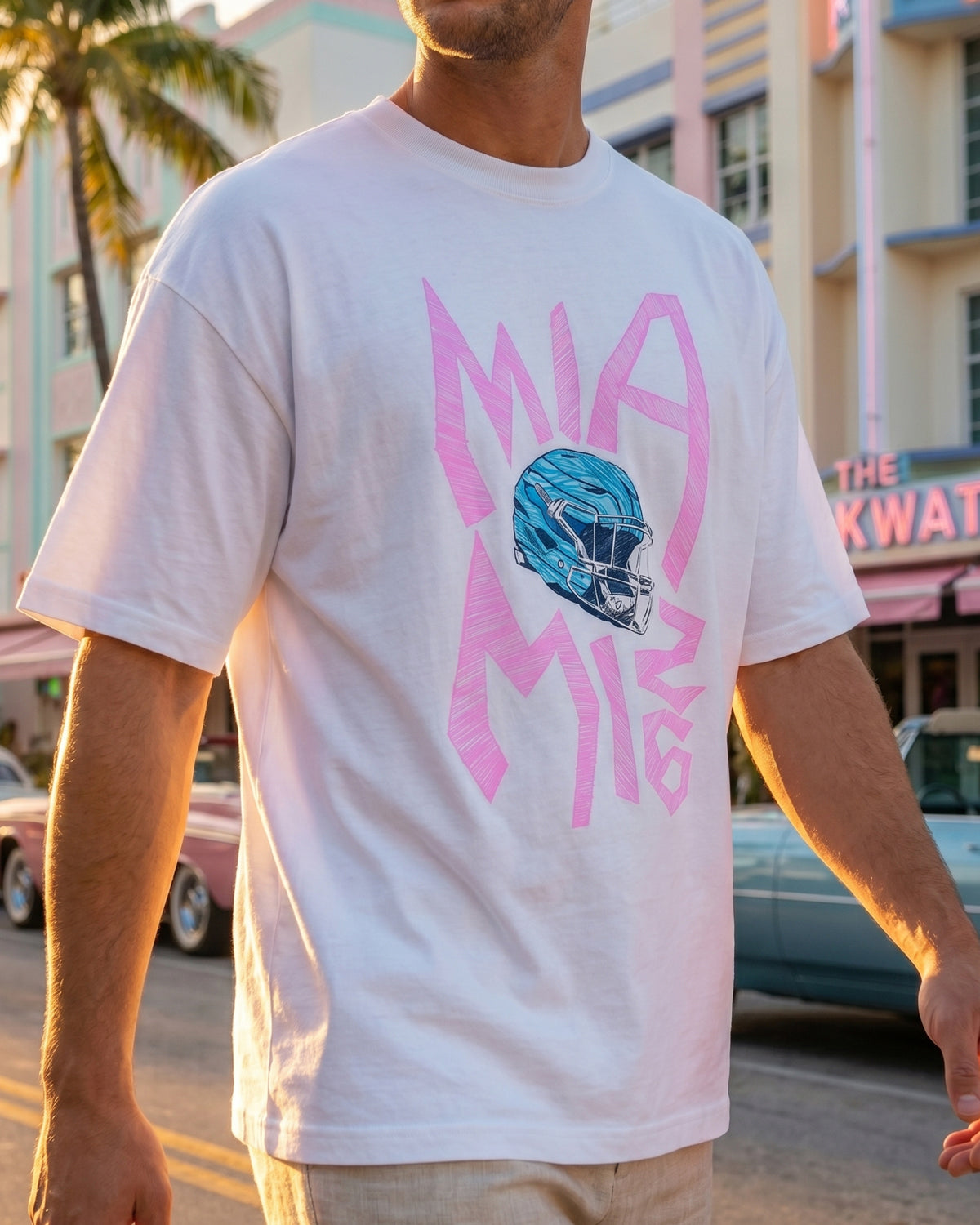 MIAMI TEE WHITE