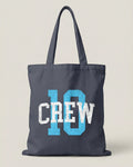 10 CREW TOTE BAG GREY