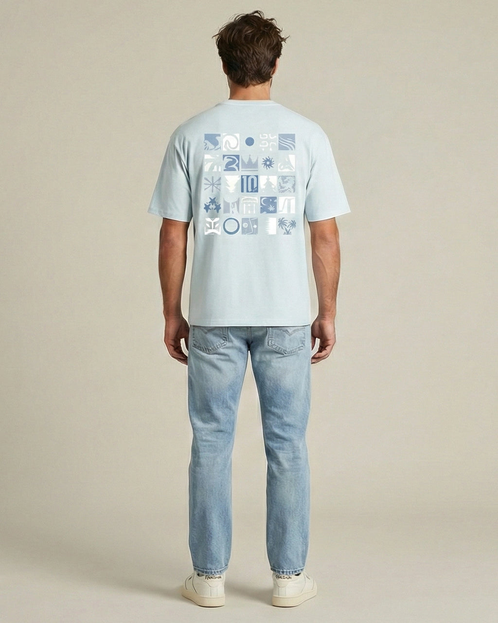 10 TOUR TEE LIGHT BLUE