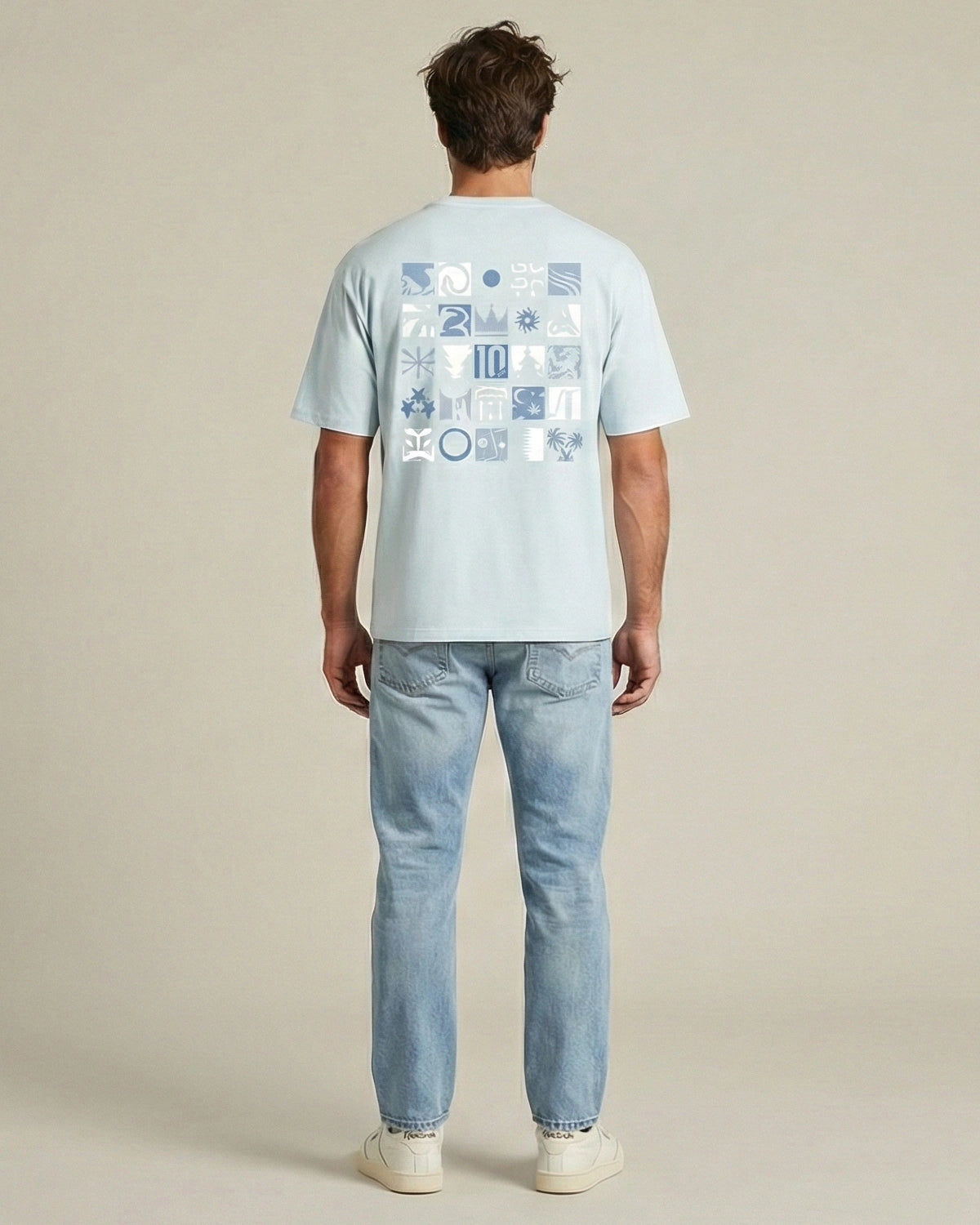 10 TOUR TEE LIGHT BLUE