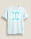 10 CREW TEE LIGHT BLUE