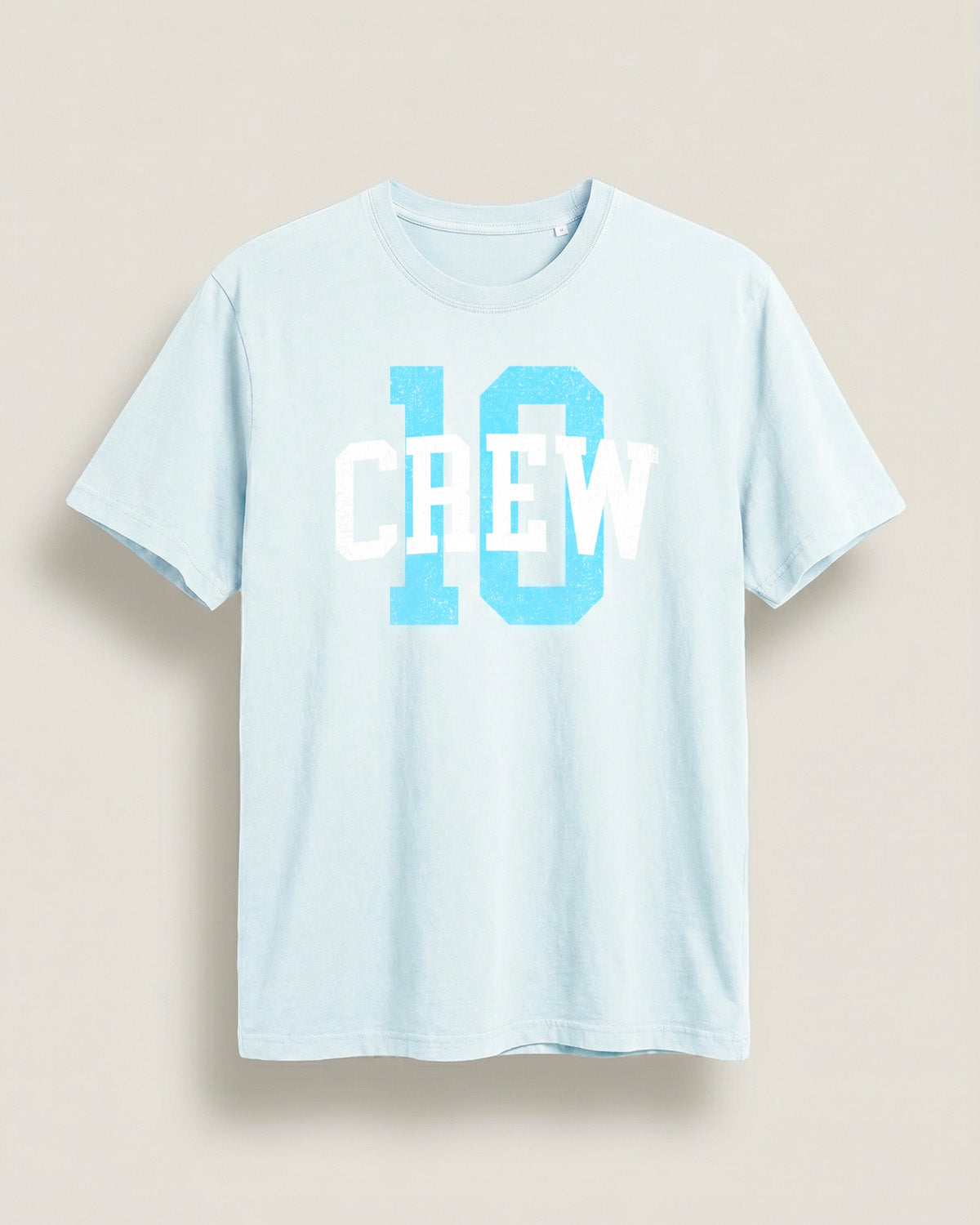 10 CREW TEE LIGHT BLUE