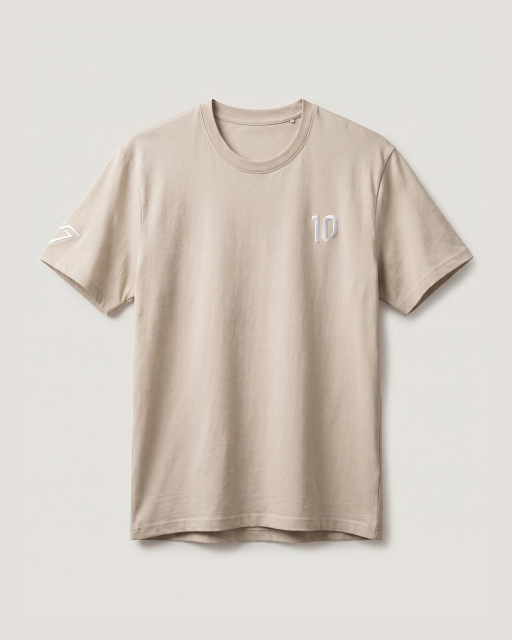 Sand 10 tee, front view — official Pierre Gasly F1 merchandise
