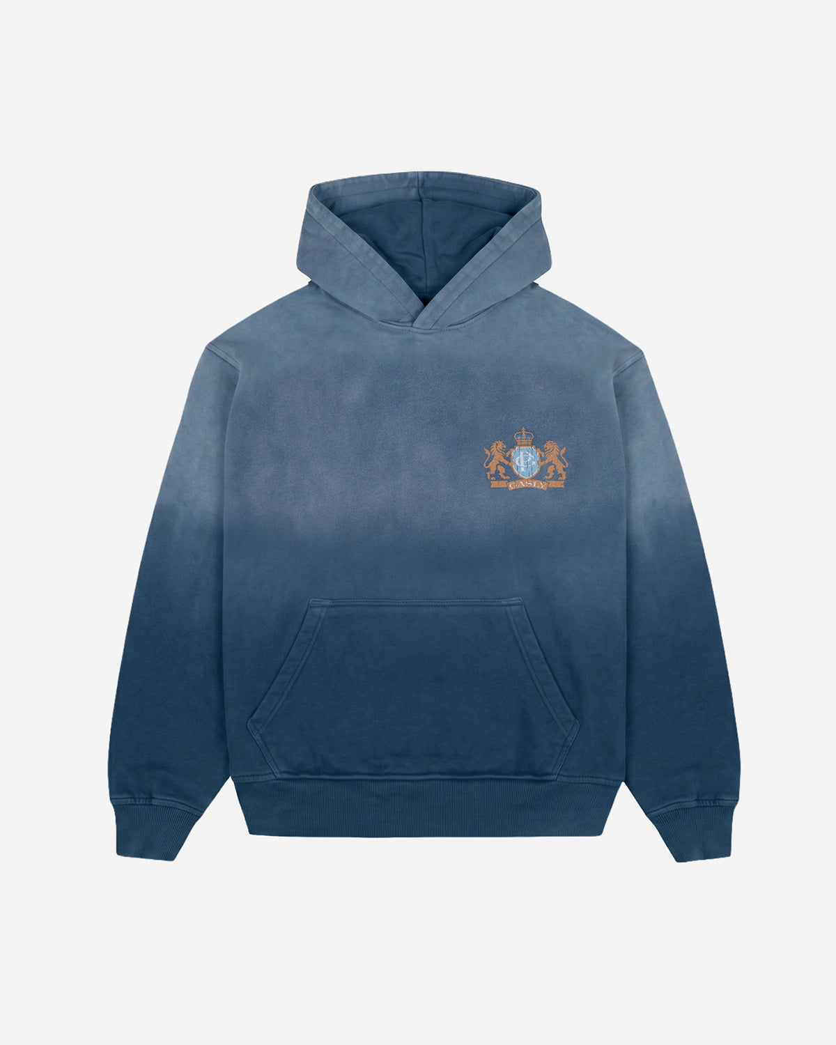 GASLY SUNFADED BLUE HOODIE
