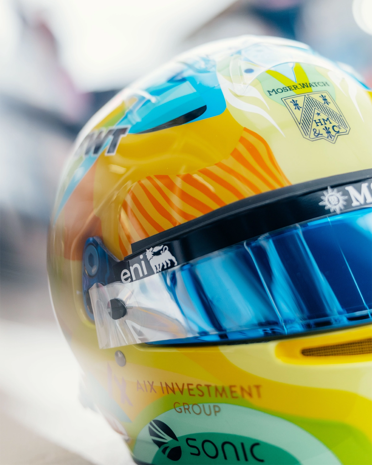 1:2 SCALE 2025 BRAZIL MINI HELMET