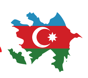 Azerbaigian Flag